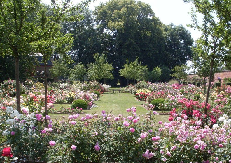 Parc et Roseraie du château de Rambures, Rambures, France, France